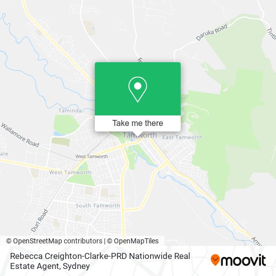 Rebecca Creighton-Clarke-PRD Nationwide Real Estate Agent map