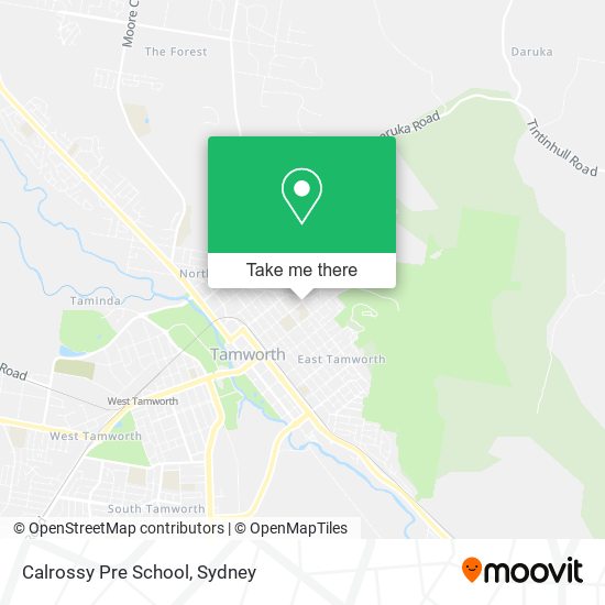 Calrossy Pre School map