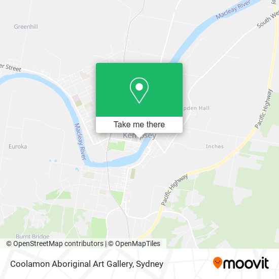 Coolamon Aboriginal Art Gallery map