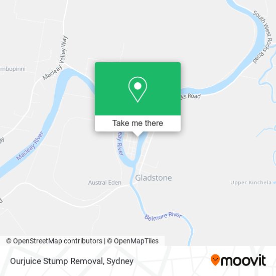 Ourjuice Stump Removal map