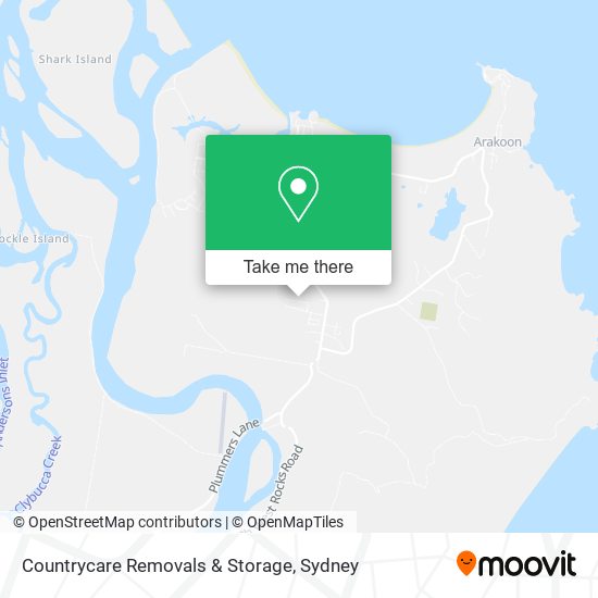 Countrycare Removals & Storage map