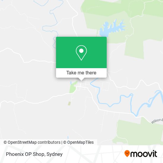 Phoenix OP Shop map