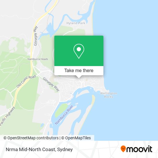 Mapa Nrma Mid-North Coast