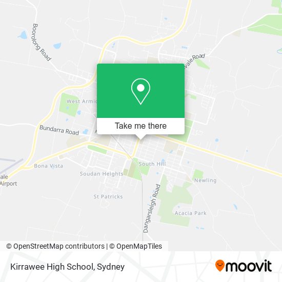 Mapa Kirrawee High School