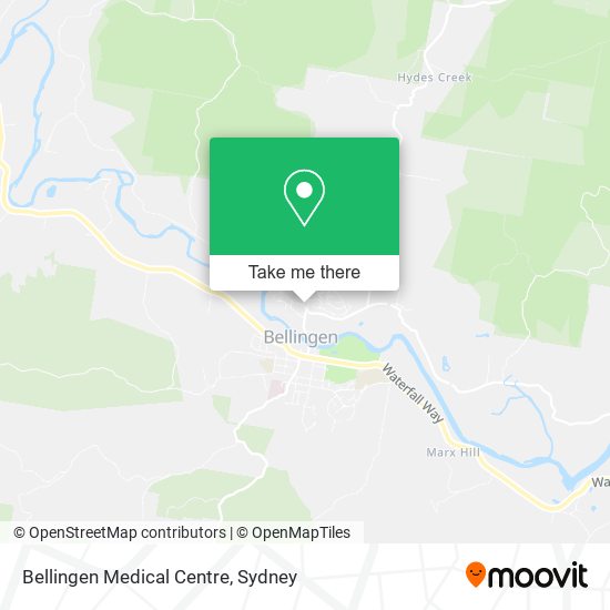 Bellingen Medical Centre map