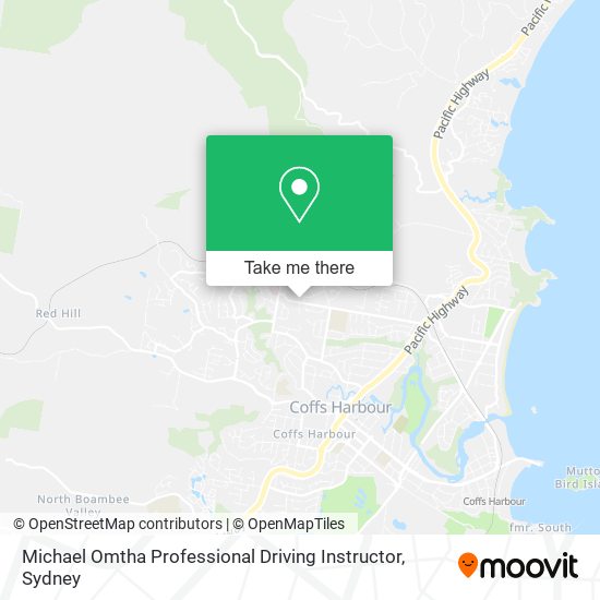 Michael Omtha Professional Driving Instructor map