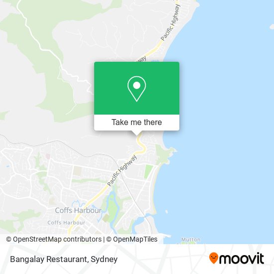 Bangalay Restaurant map