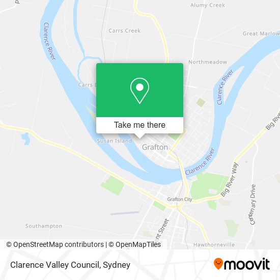 Clarence Valley Council map