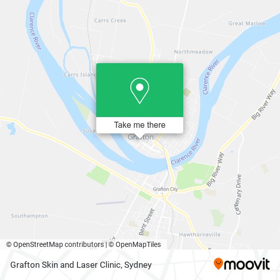 Grafton Skin and Laser Clinic map