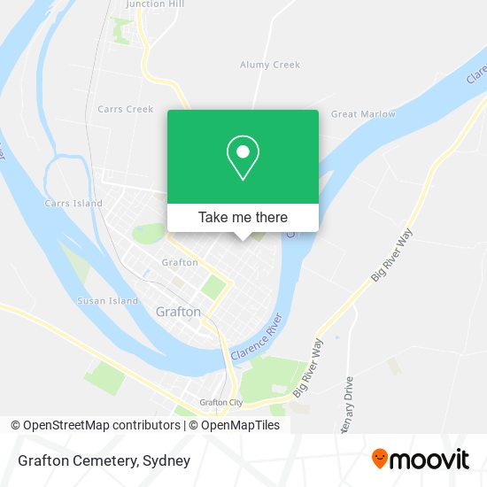 Grafton Cemetery map