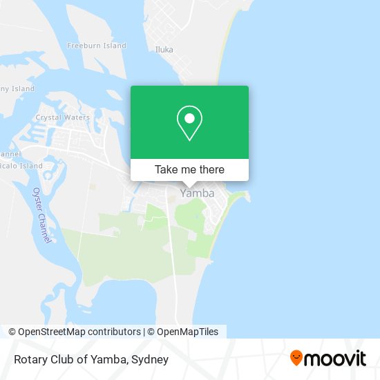 Rotary Club of Yamba map