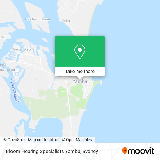 Mapa Bloom Hearing Specialists Yamba