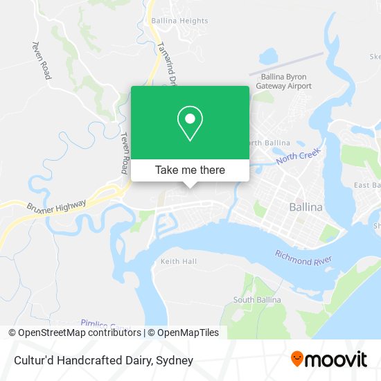 Cultur'd Handcrafted Dairy map
