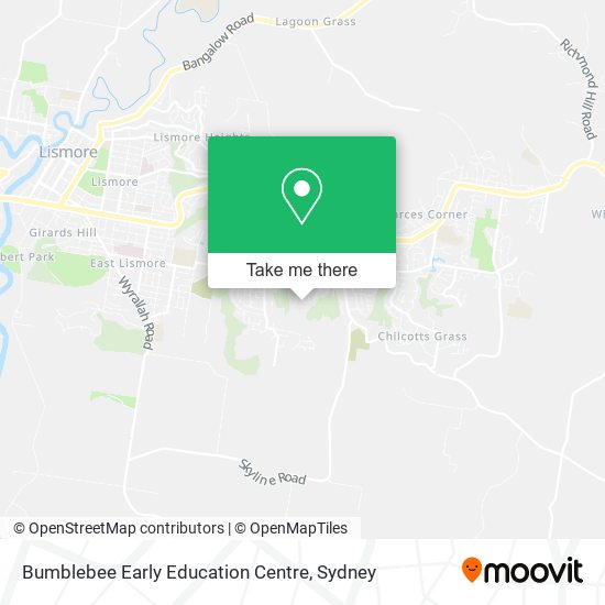 Mapa Bumblebee Early Education Centre