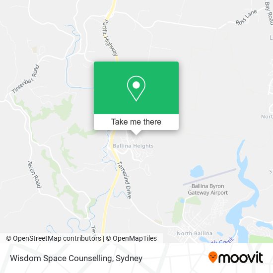 Mapa Wisdom Space Counselling