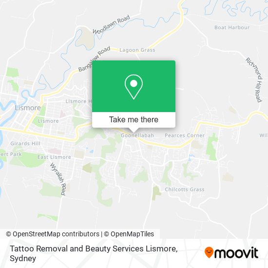 Mapa Tattoo Removal and Beauty Services Lismore