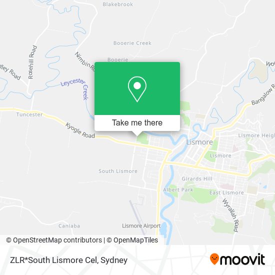 ZLR*South Lismore Cel map