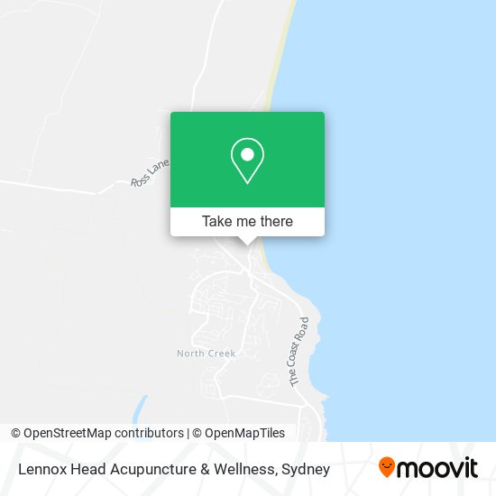 Mapa Lennox Head Acupuncture & Wellness