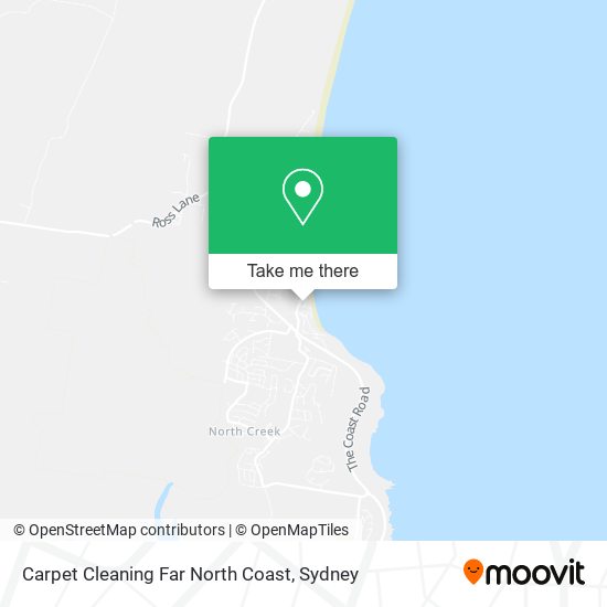 Carpet Cleaning Far North Coast map