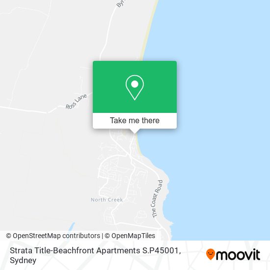 Mapa Strata Title-Beachfront Apartments S.P45001