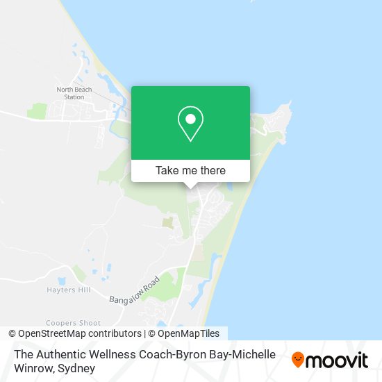 The Authentic Wellness Coach-Byron Bay-Michelle Winrow map