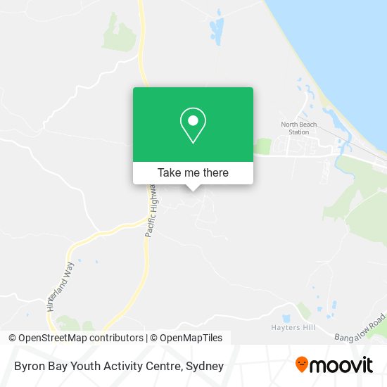 Byron Bay Youth Activity Centre map