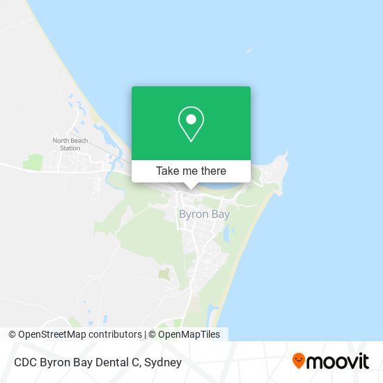 CDC Byron Bay Dental C map