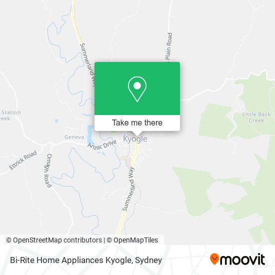 Bi-Rite Home Appliances Kyogle map