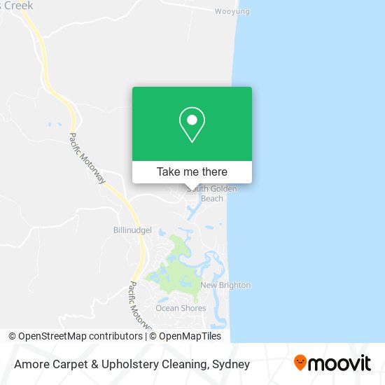 Amore Carpet & Upholstery Cleaning map