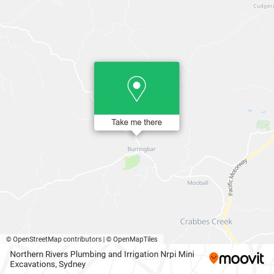 Northern Rivers Plumbing and Irrigation Nrpi Mini Excavations map