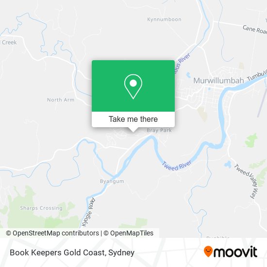 Book Keepers Gold Coast map