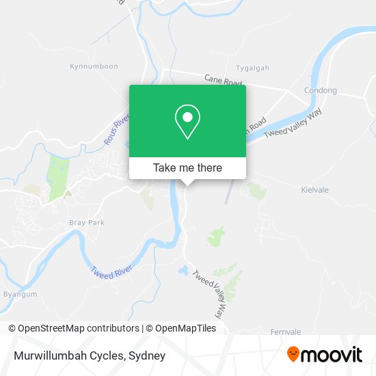 Murwillumbah Cycles map