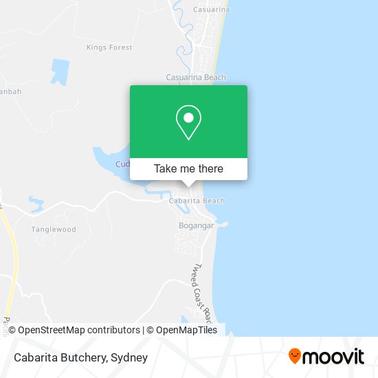 Cabarita Butchery map