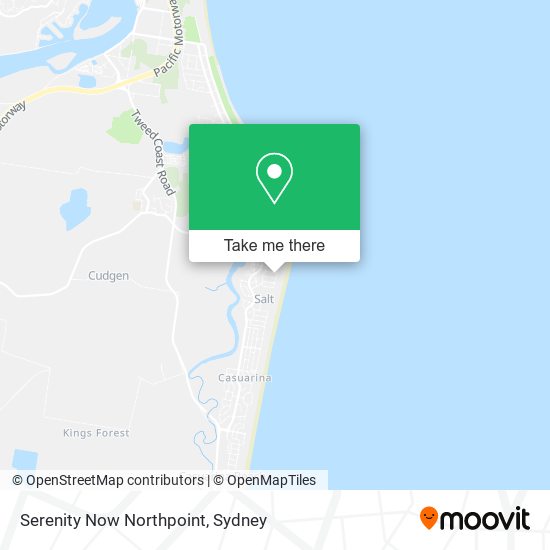 Serenity Now Northpoint map