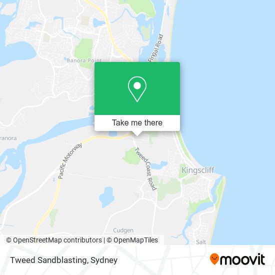 Tweed Sandblasting map