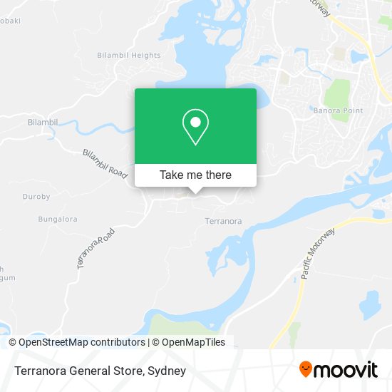 Terranora General Store map