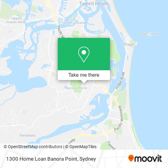 1300 Home Loan Banora Point map