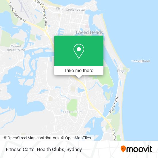 Mapa Fitness Cartel Health Clubs