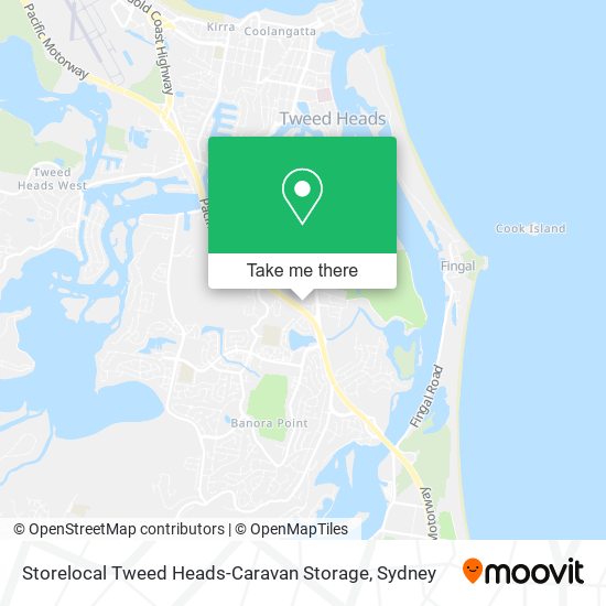 Storelocal Tweed Heads-Caravan Storage map