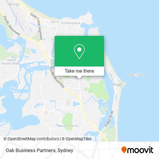 Mapa Oak Business Partners