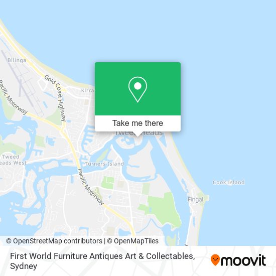 First World Furniture Antiques Art & Collectables map
