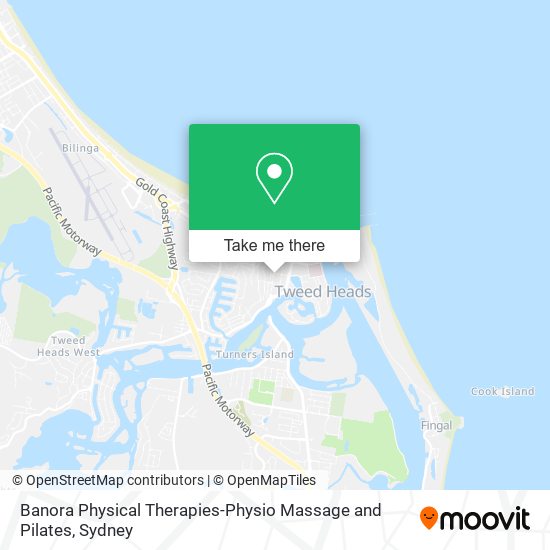 Banora Physical Therapies-Physio Massage and Pilates map