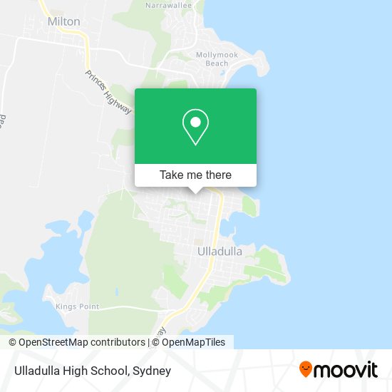 Ulladulla High School map