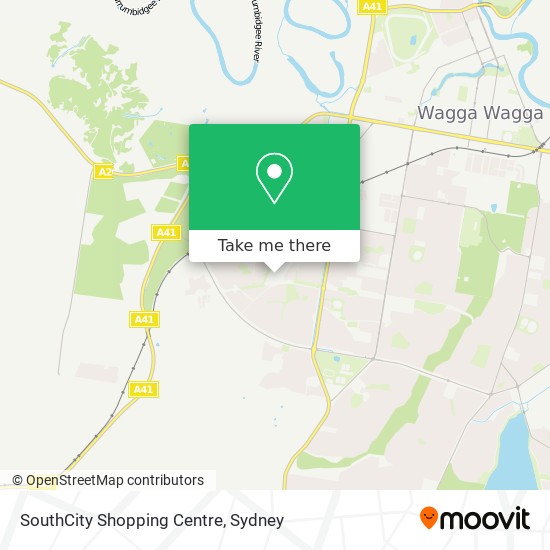 Mapa SouthCity Shopping Centre