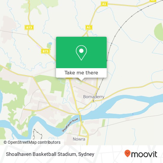 Shoalhaven Basketball Stadium map