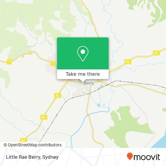 Little Rae Berry map