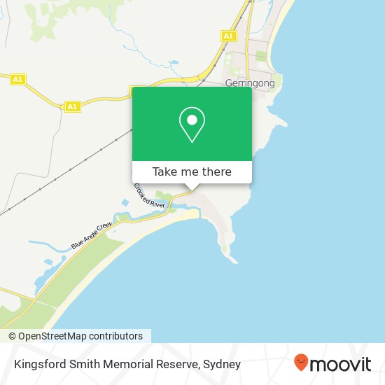 Kingsford Smith Memorial Reserve map