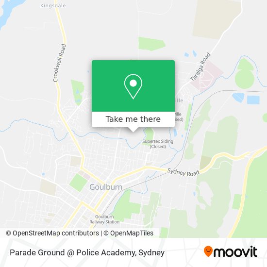 Parade Ground @ Police Academy map