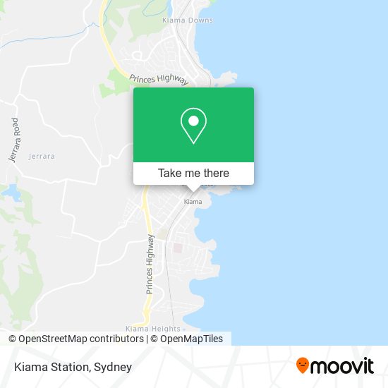 How to get to Kiama Station by Train or Bus