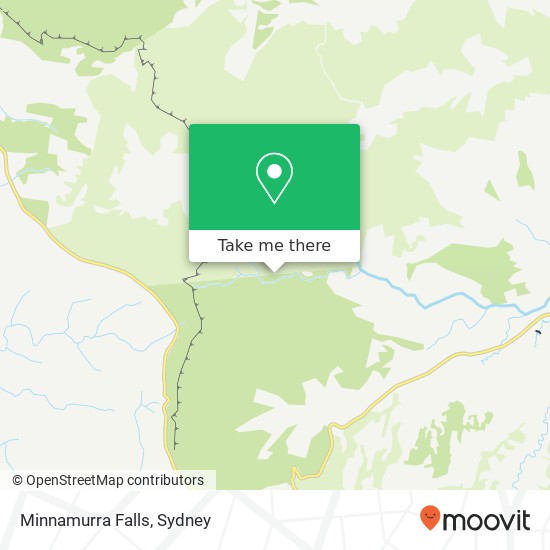 Minnamurra Falls map